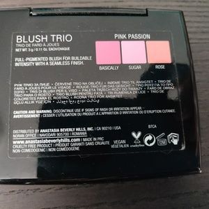 Anastasia Beverly Hills Makeup - Gently used(Anastasia BH Blush Trio) pink passion Anastasia Beverly Hills Makeup - Gently used(Anastasia BH Blush Trio) pink passion
